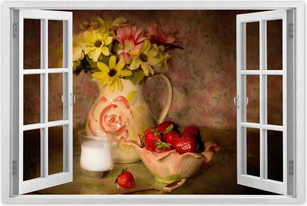 Poszterek 120x80 Eper kompozíció