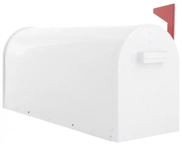 T00218 Mailbox ALU US postaláda fehér színben 220x165x480mm