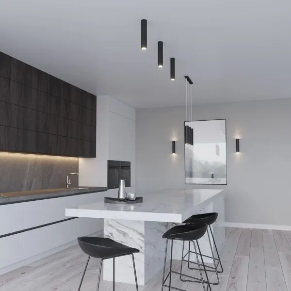 Sollux SL.0436 - Spotlámpa LAGOS 1xGU10/10W/230V fekete