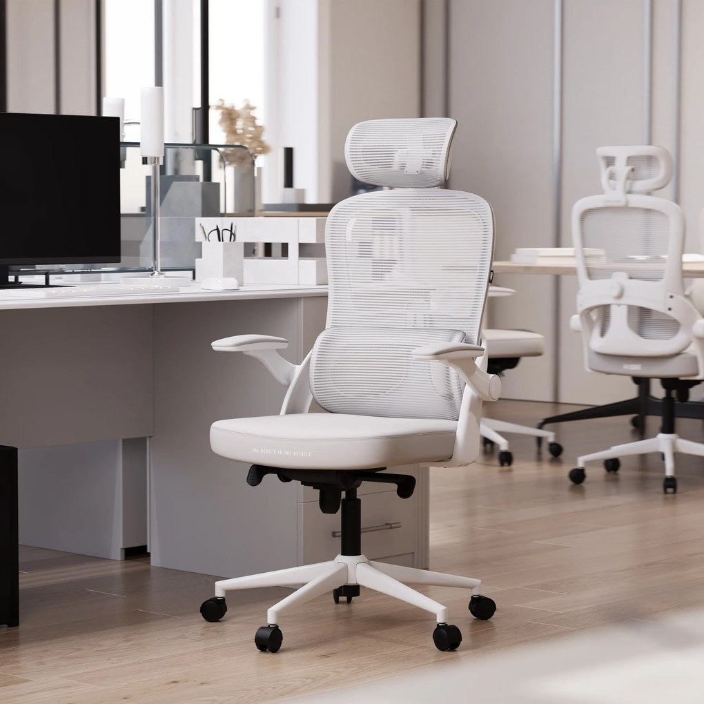 Ergonomikus irodai szék világosszürke Diablo V-Light