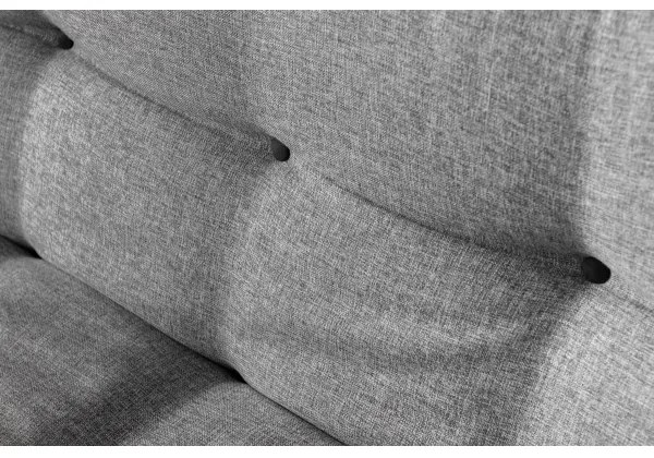 BINA kétszemélyes kinyitható kanapé – világosszürke