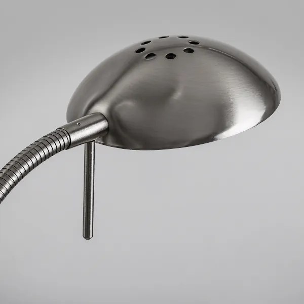 Brilagi - Fényerőszabályozható állólámpa SCARLETT 1xR7s/230W/230V+1xG9/40W matt króm