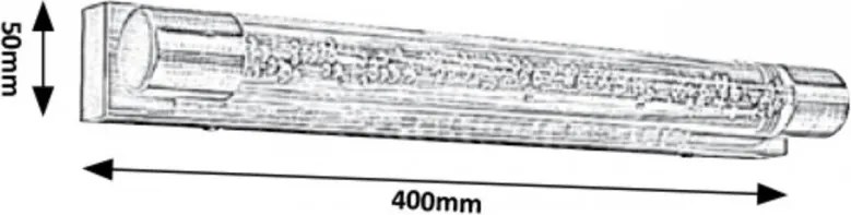 Fürdőszobai Lámpa Antik Bronz ABBEY RABALUX-5786