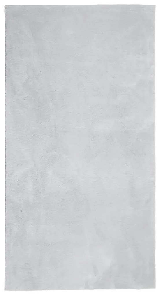 HUARTE szürke rövid szálú puha és mosható szőnyeg 60 x 110 cm