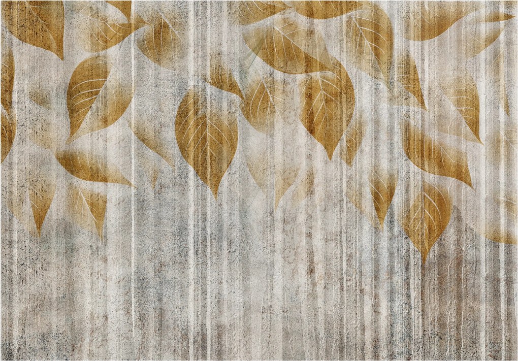 Fotótapéta Levelek textúra skandináv minimalizmus 254x184 vinil +ragasztó