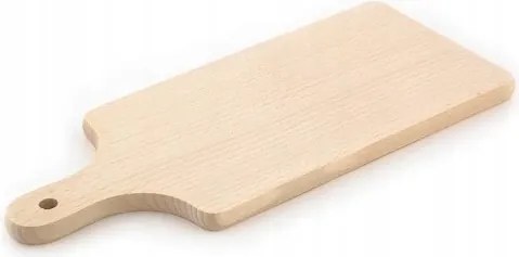 Kolimax fa konyhai vágódeszka négyzet alakú, fogantyúval, 39 x 15,5 x 1,6 cm