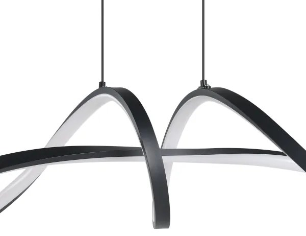 Eglo 901159 - LED RGBW Dimmelhető csillár zsinóron CALAROSSA-Z LED/22W/230V fekete