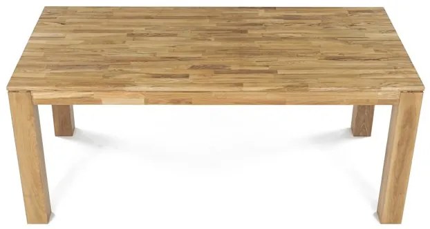 Tömör Tölgy Étkezőasztal 180×90 cm. DS-H180 DUB