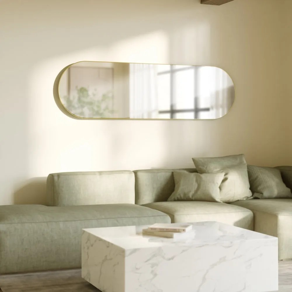 Fali-álló tükör 46x157 cm Hubba – Umbra