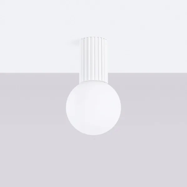 Sollux SL.1708 - Fürdőszobai mennyezeti lámpa HALO 1xG9/8W/230V IP44 fehér