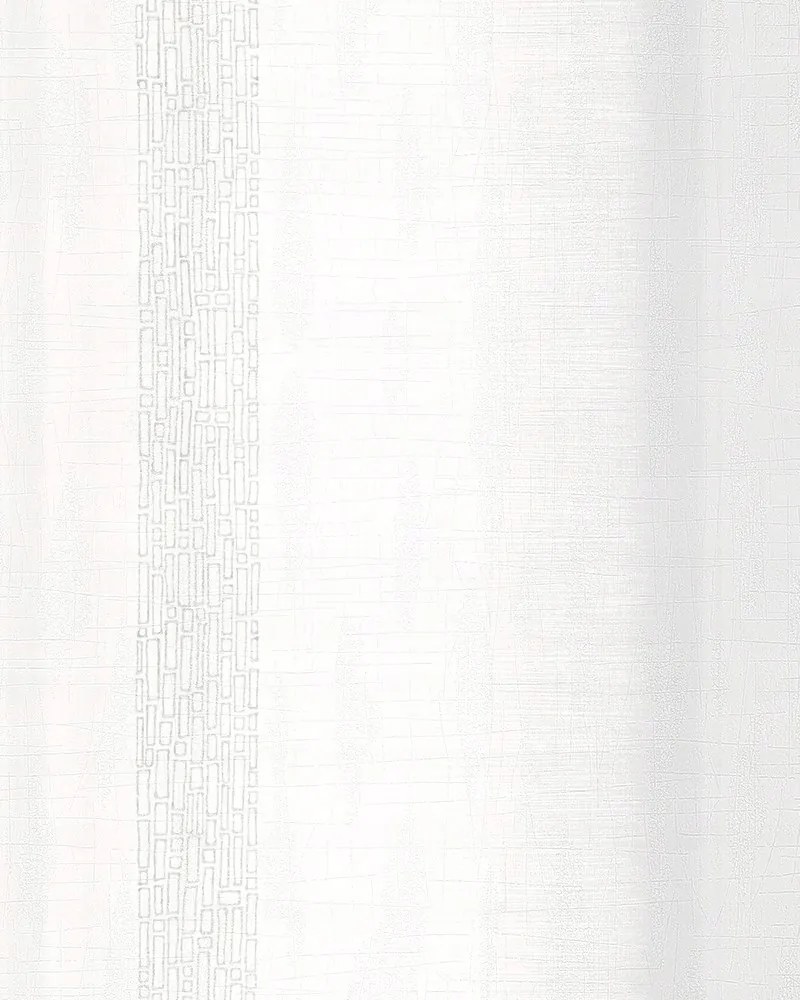 Vinyl tapéta a nappaliba Csíkok fehér-szürke