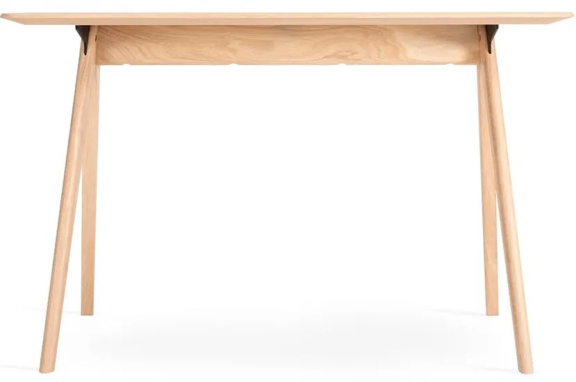 Tölgyfa íróasztal 60x120 cm Ava – Gazzda