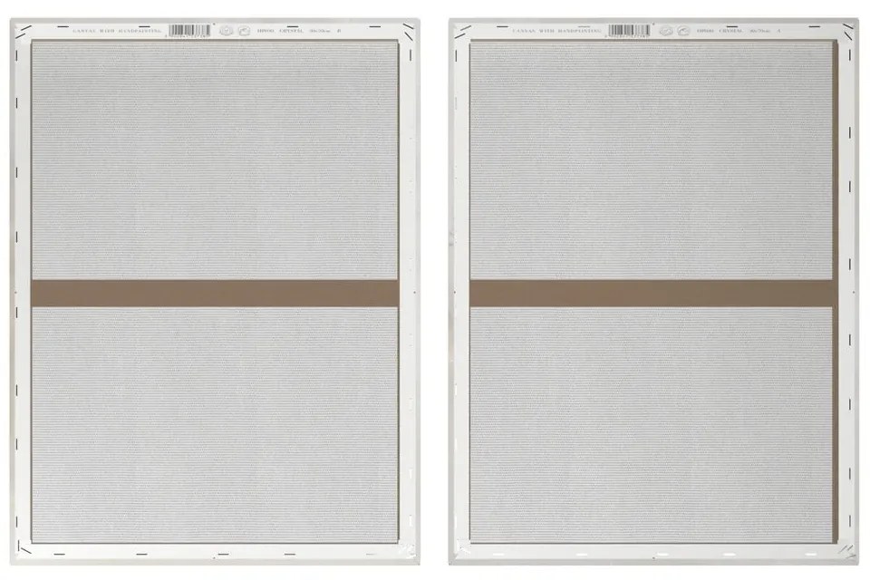 Kép szett kézzel festett részletekkel 2 db-os 50x70 cm Crystal – Styler