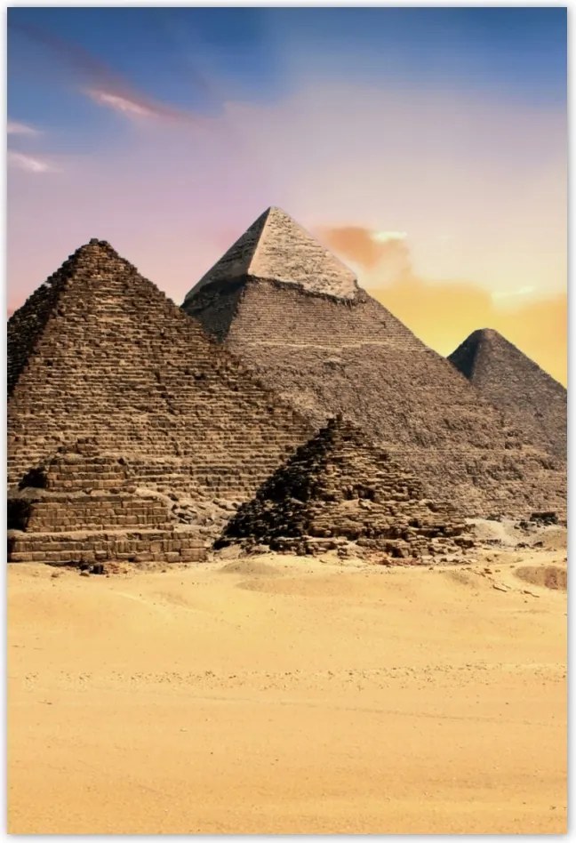Poszterek 125x185 Egyiptomi piramisok