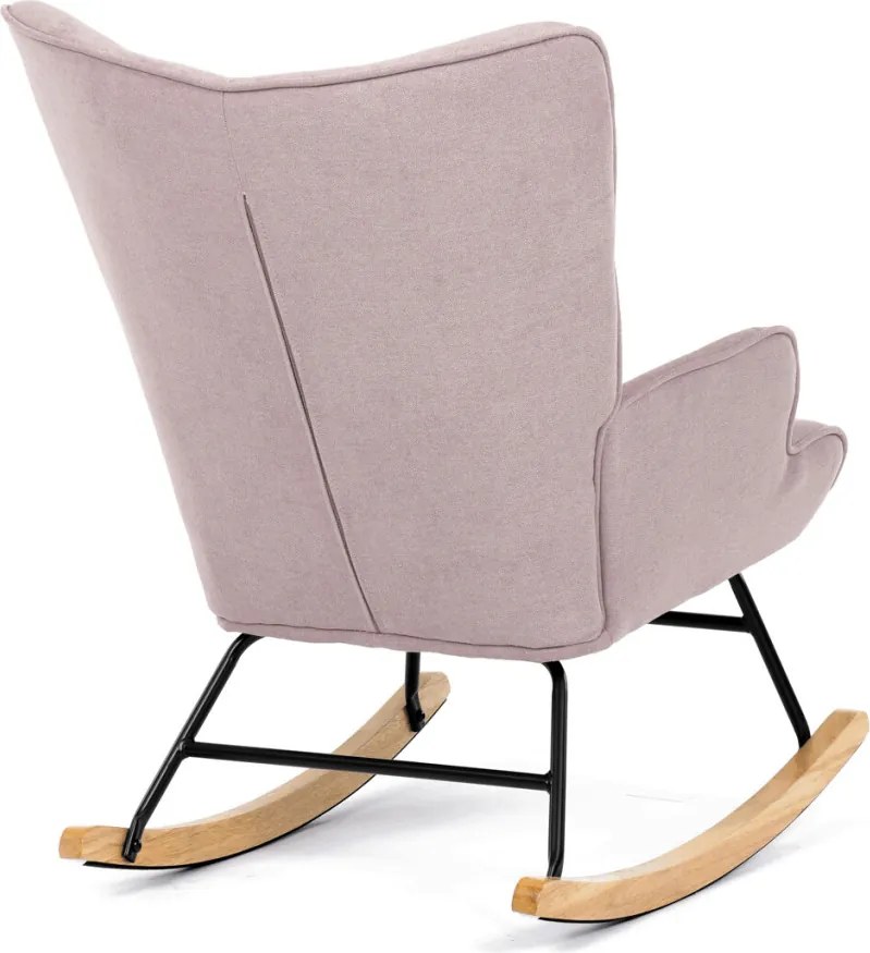Hinta fotel rózsaszín szövet kárpittal AK-371 PINK2