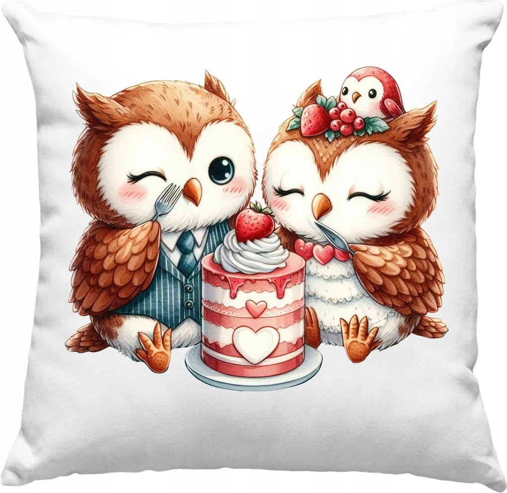 Jancsi Párna +töltet -édes Bagoly Alvás Dekoráció Lengyel