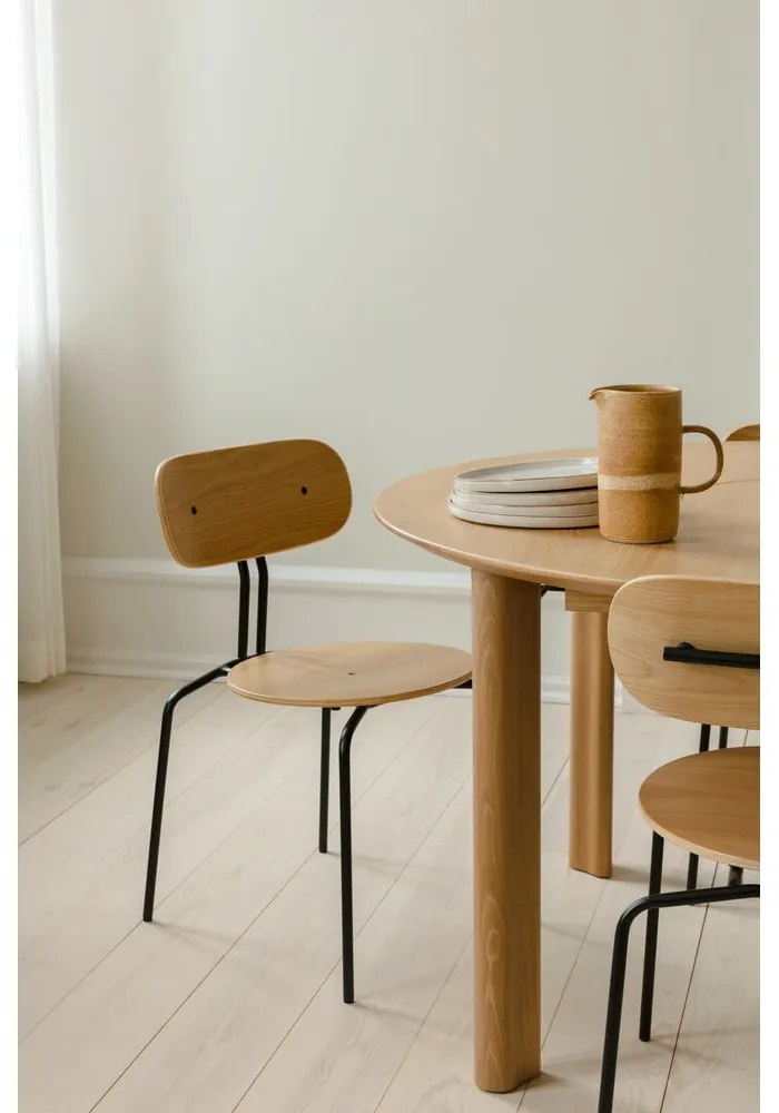 Aranyszínű-világosbarna étkezőszék Curious – UMAGE