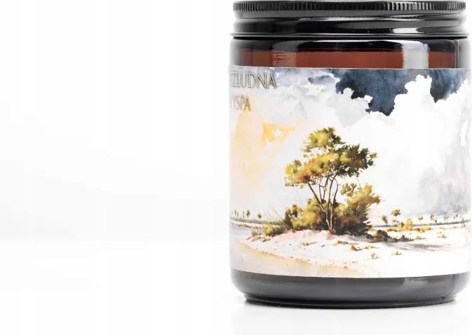 Szója illatgyertya Lakatlan sziget relaxáció 250ml citrusos frissesség 45h