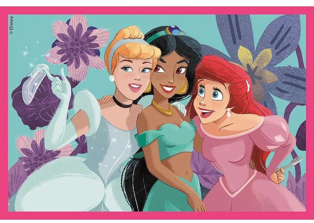 Disney Hercegnők Bonding mesekocka 6 db-os Clementoni