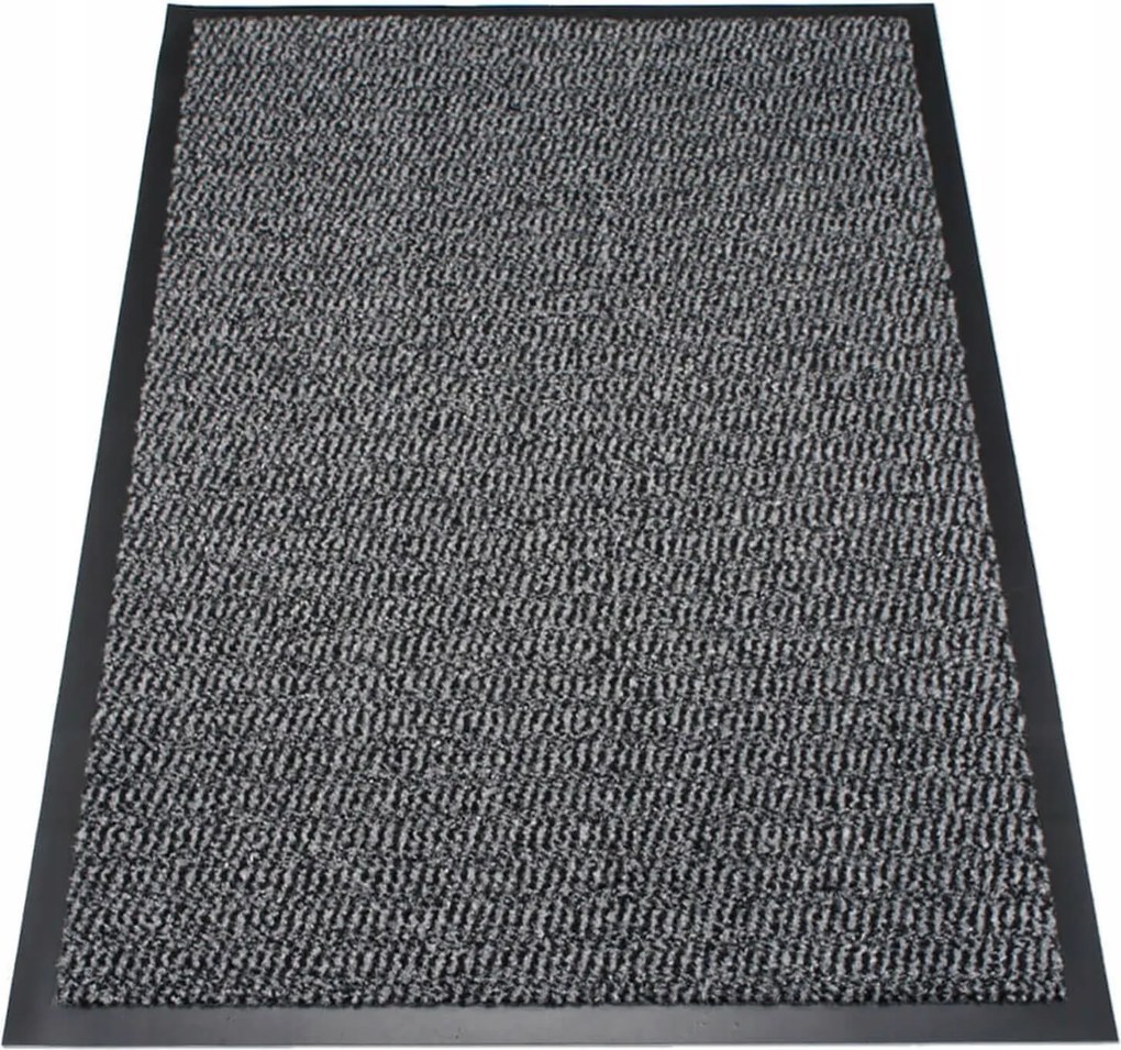 Lábtörlő Ajtó Alá Belső Külső Gumi Bejárati Szürke 60X90 CM