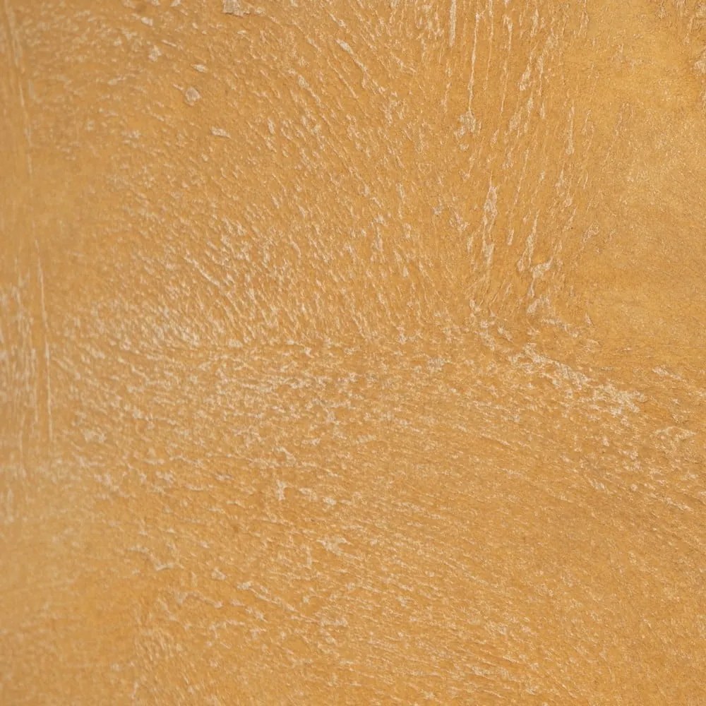 Mustársárga kerámia magas váza (magasság 60 cm) Eufen – Ixia