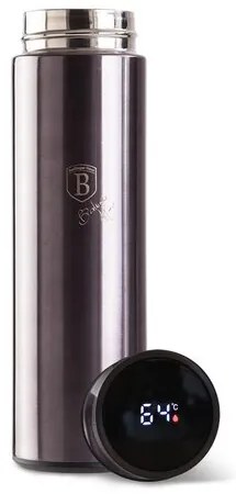 Berlinger Haus Carbon PRO Line SMART okos termosz, 450 ml