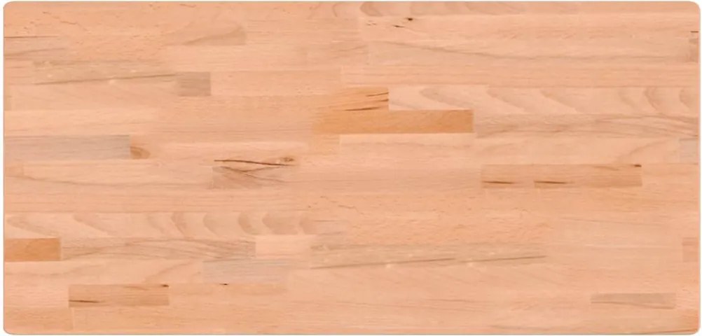 vidaXL tömör bükkfa íróasztallap 115 x 55 x 2,5 cm