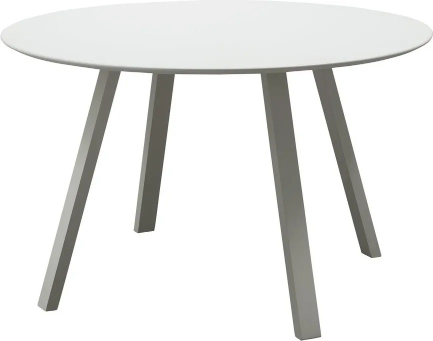 Fém kerek kerti étkezőasztal ø 120 cm Auke – WOOOD