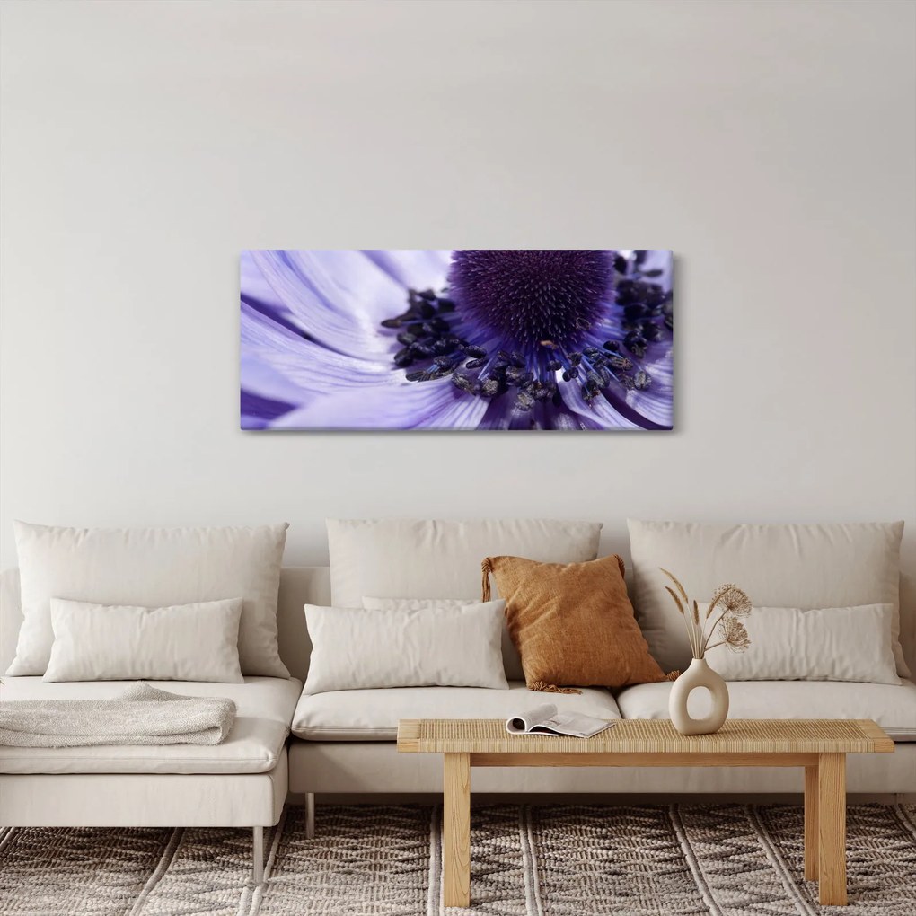 Kép - Ibolya virág (120x50 cm)