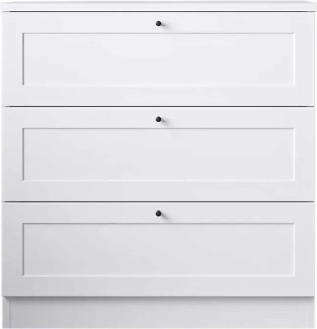 Terra komód, fehér, 75 cm