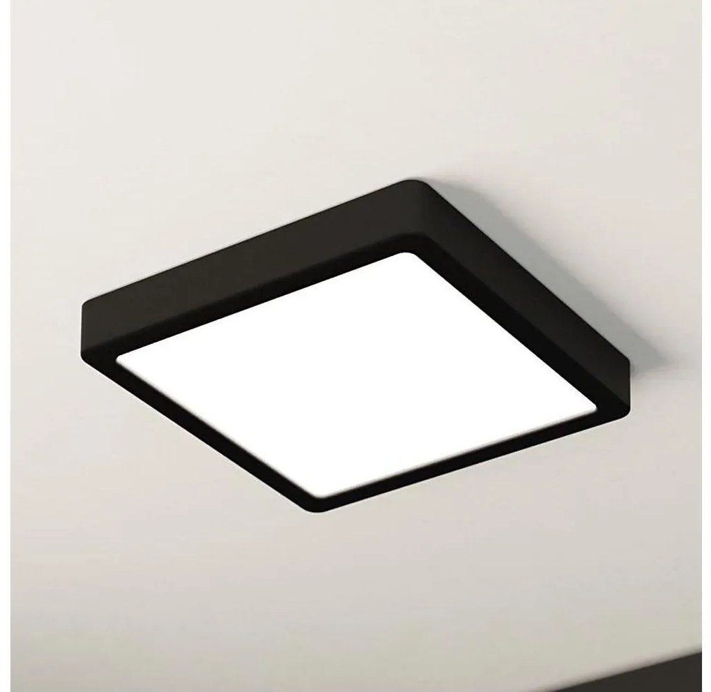 Eglo 900587 - LED dimmelhető mennyezeti lámpatest FUEVA LED/17W/230V fekete