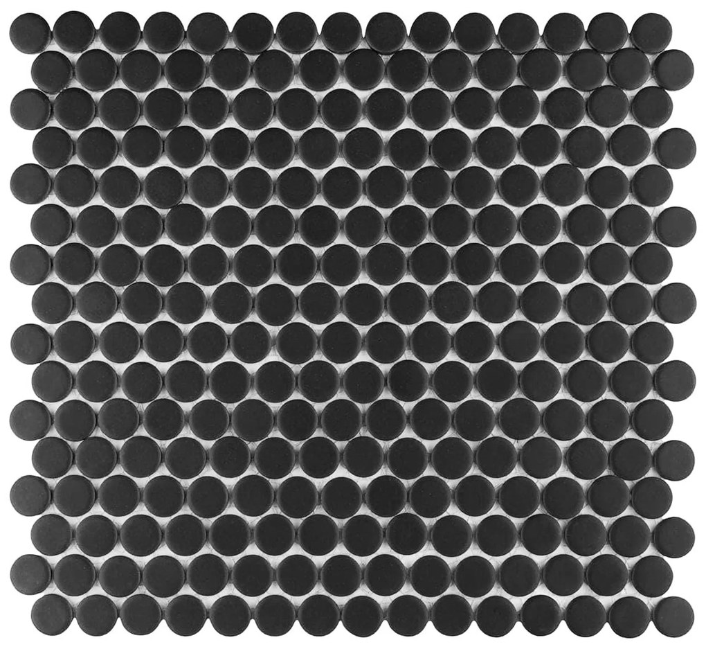 Mozaik dekorcsempe 133421A Black