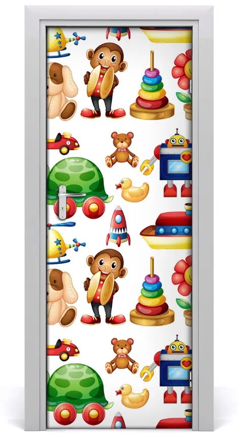 Ajtómatrica Játékok 75x205 cm