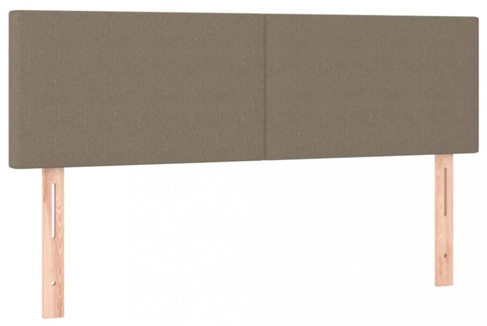 2 db tópszínű szövet fejtámla 72 x 5 x 78/88 cm