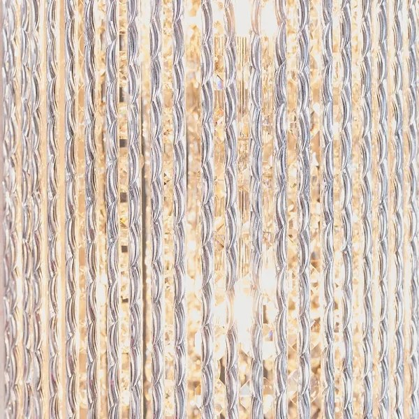 Endon 81978 - Fali kristály lámpa GALINA 2xG9/25W/230V fényezett króm