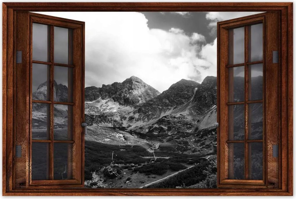 Poszterek 90x60 Tátra Lengyel hegyek Kilátás