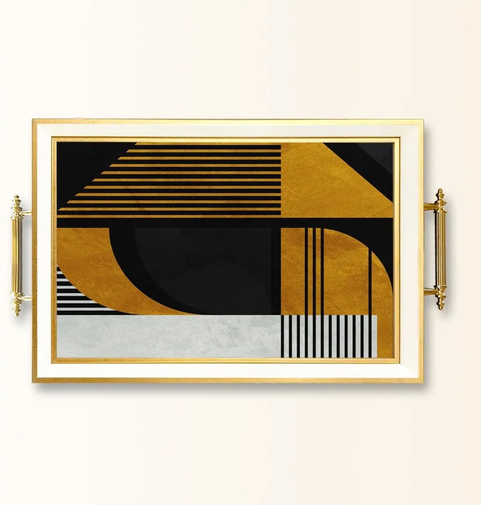 Üveg tálca, 38×24 cm – TPB9936