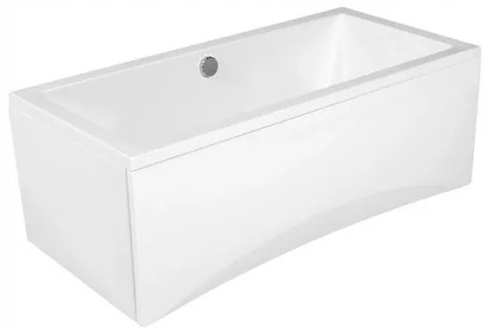 Cersanit Intro akril kád 150x75cm + lábak, fehér, S301-066