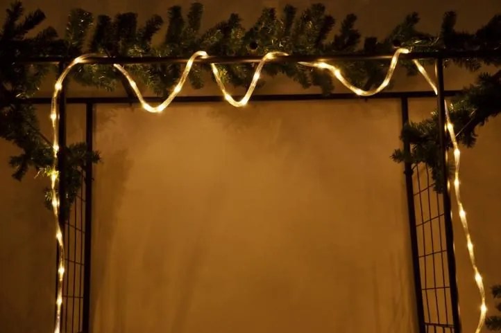 NEXOS diLED Fénykábel 60 LED Meleg fehér + csatlakozás