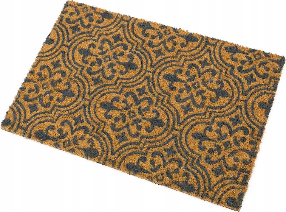 Lábtörlő Cipőszőnyeg Barna Grafit 60x40