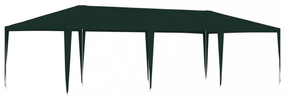 zöld rendezvénysátor 4 x 9 m 90 g/m²