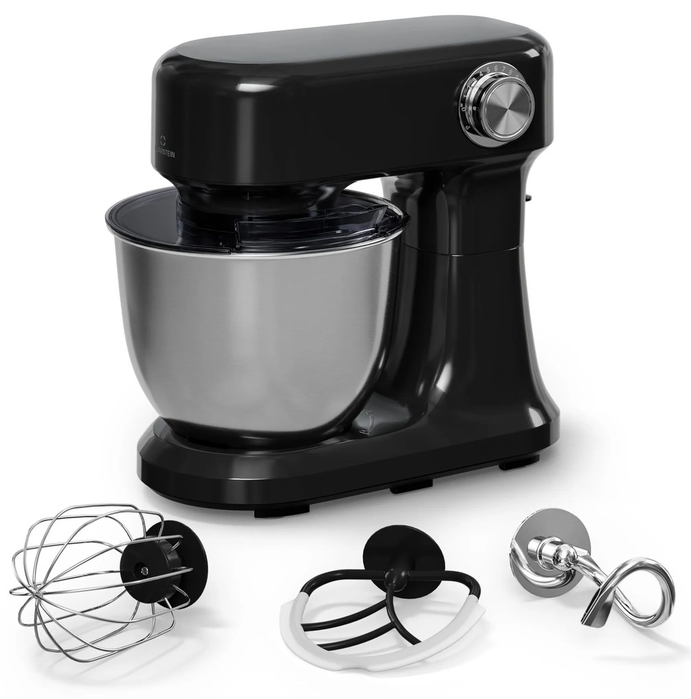 Klarstein Bella Evo konyhai robotgép | bolygókeverő rendszer | 3 keverőfelszerelés | 1500 W | 5 l