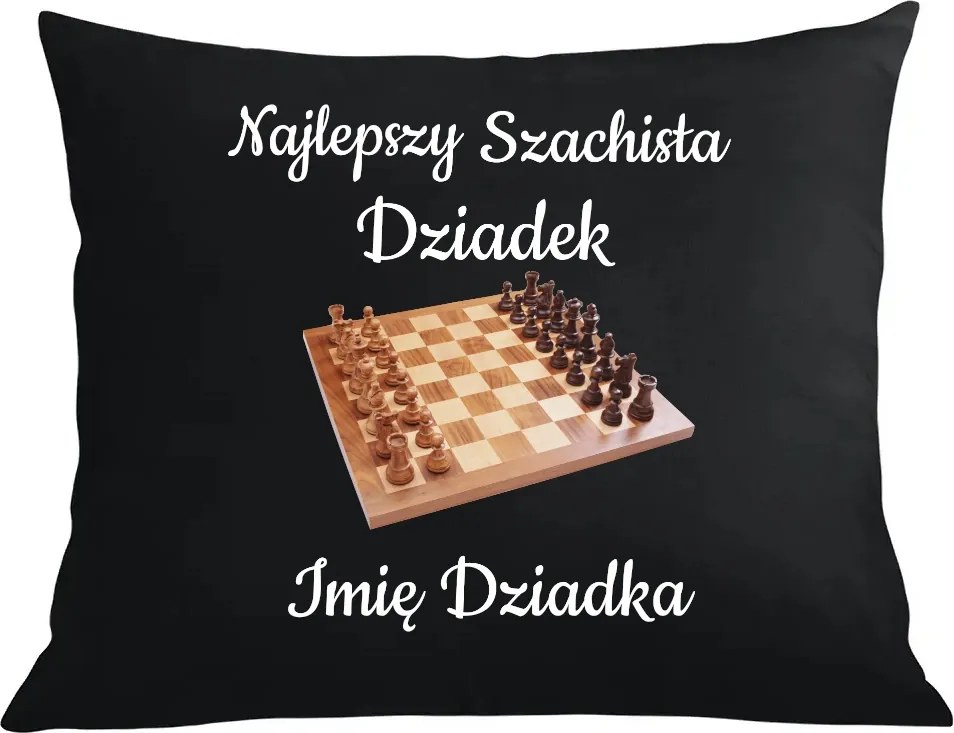 Párna párnahuzat Legjobb Sakkozó Nagypapa+Nagypapa neve