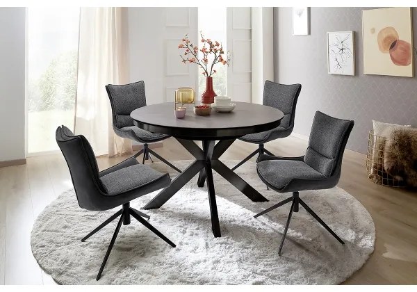 ZAIRA szék, 1 db, antracit