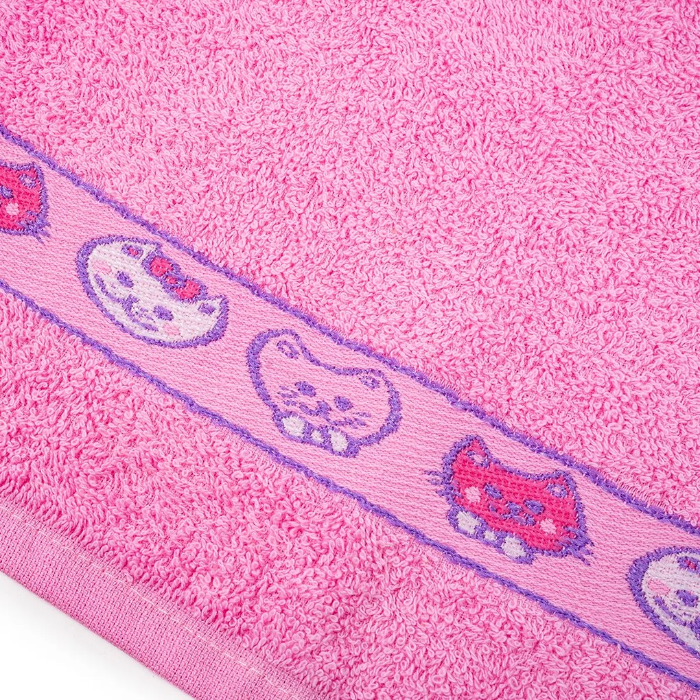 Gyermek törölköző Kids Pink, 30 x 50 cm