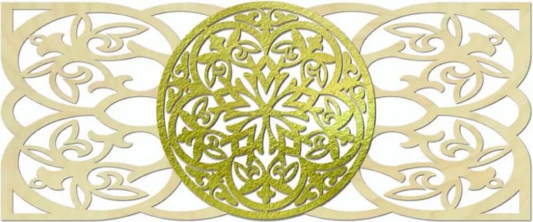 Luxus festmény - Mandala a falon - MIRAGE