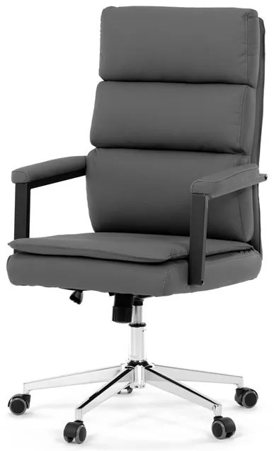 Irodai szék szürke műbőrrel. KA-D8104 GREY