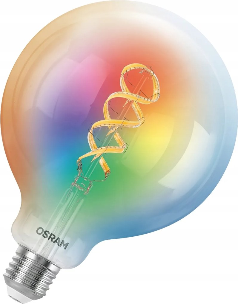 Led izzó Osram Smart+ Globe 125 Filament E27, Rgbw, Matte kompatibilis