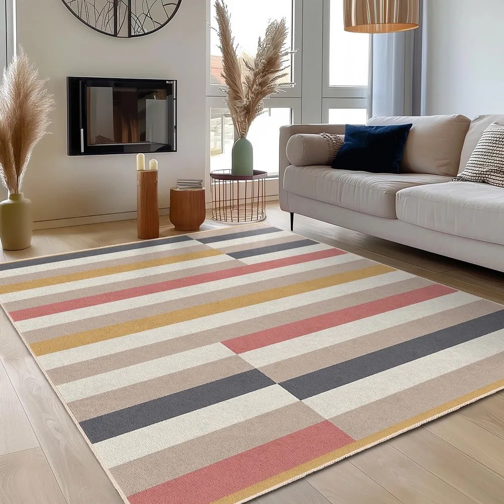 Mosható futószőnyeg 80x200 cm Rosy Bandas – Mila Home