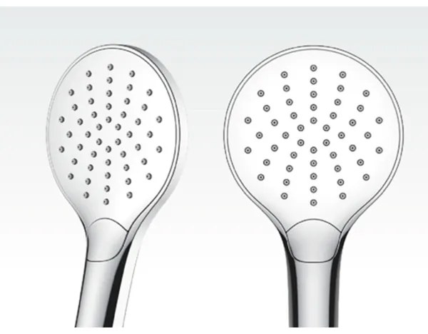 Ravak X07P642 - Zuhanyszett csapteleppel, fényes króm